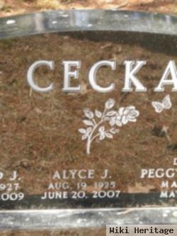 Alyce Joan Mclaughlin Cecka