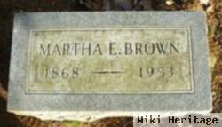 Martha E Brown