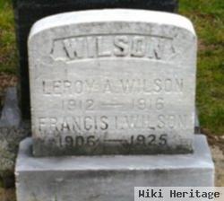 Leroy A Wilson