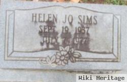 Helen Jo Morris Sims