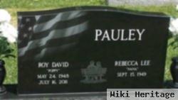 Roy David "bubby" Pauley