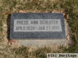 Phebe Ann Wickel Schluter