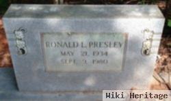 Ronald L Presley