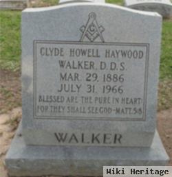 Clyde Howell Haywood Walker