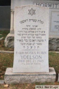 Rabbi Moses Rubin Yoelson