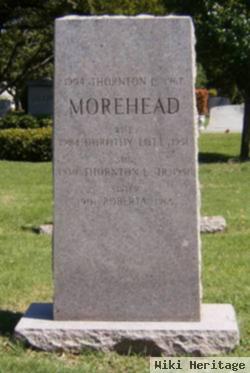 Thorton L Morehead