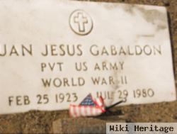 Pvt Juan Jesus Gabaldon