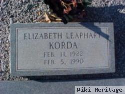 Elizabeth Leaphart Korda