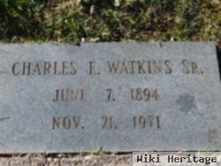 Charles Edward "charlie" Watkins, Sr