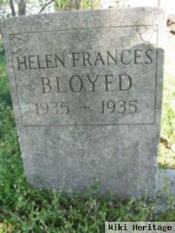 Helen Frances Bloyed