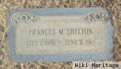 Frances Marzella "fannye" Cox Shelton