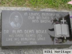 Dr Alan Dean Boyle