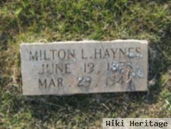 Milton L. Haynes