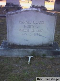 Vannie Glass Horton