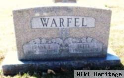 Frank E Warfel