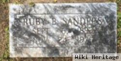 Ruby B Sanders