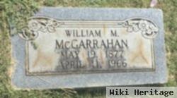 William M Mcgarrahan