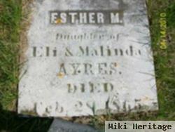 Esther M Ayres