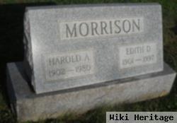 Harold A Morrison