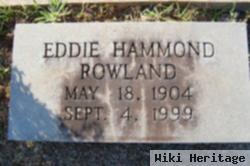 Eddie Mae Hammond Rowland