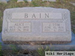 Mary Alice Hill Bain