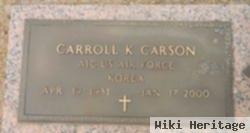 Carroll Kent "kit" Carson