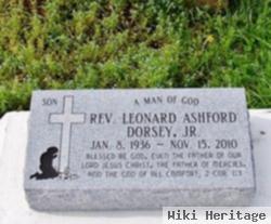 Rev Leonard Ashford Dorsey, Jr