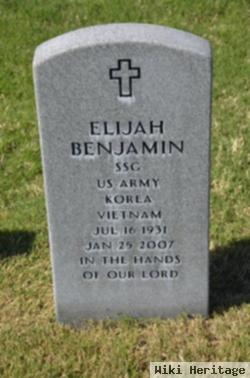 Elijah Benjamin