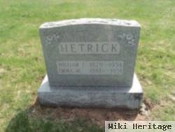 William F Hetrick