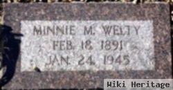 Minnie Mae Fritz Welty