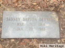 Sidney Barton Bennett