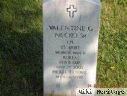 Valentine G Necko, Sr