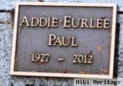 Addie Eurlee Paul