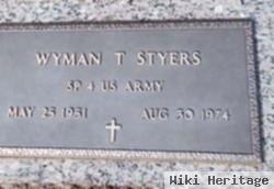 Wyman Thomas Styers