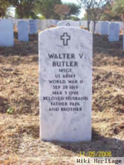 Walter V Butler