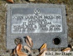 John Gordon Mcclone