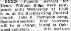 Henry William Biggs, Sr