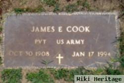 Pvt James E Cook