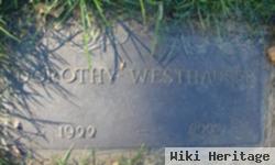 Dorothy Louise Rathbun Westhauser