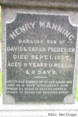 Henry Manning Frederick