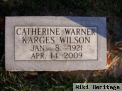 Catherine Warner Karges Wilson