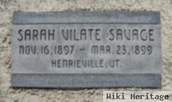 Sarah Vilate Savage