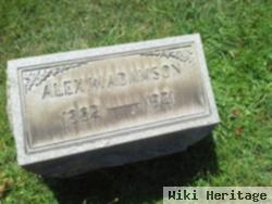 Alex W Adamson