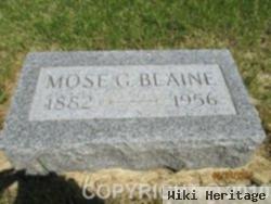 Mose G Blaine