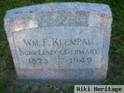 William F Klempau