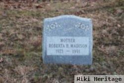 Roberta H Madison