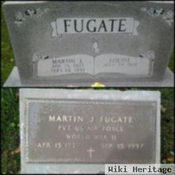 Pvt Martin J Fugate