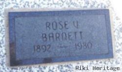 Rose V. Barnett