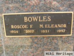 Roscoe F. Bowles