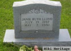 Janie Ruth Lloyd